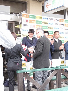 岩館選手優勝