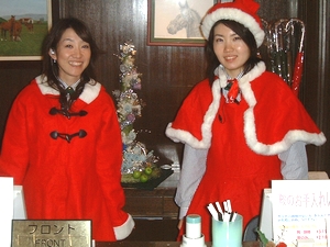 乗馬クラブのクリスマス